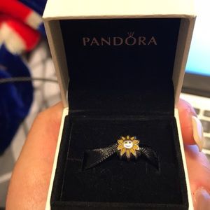 Retired authentic pandora sunshine charm